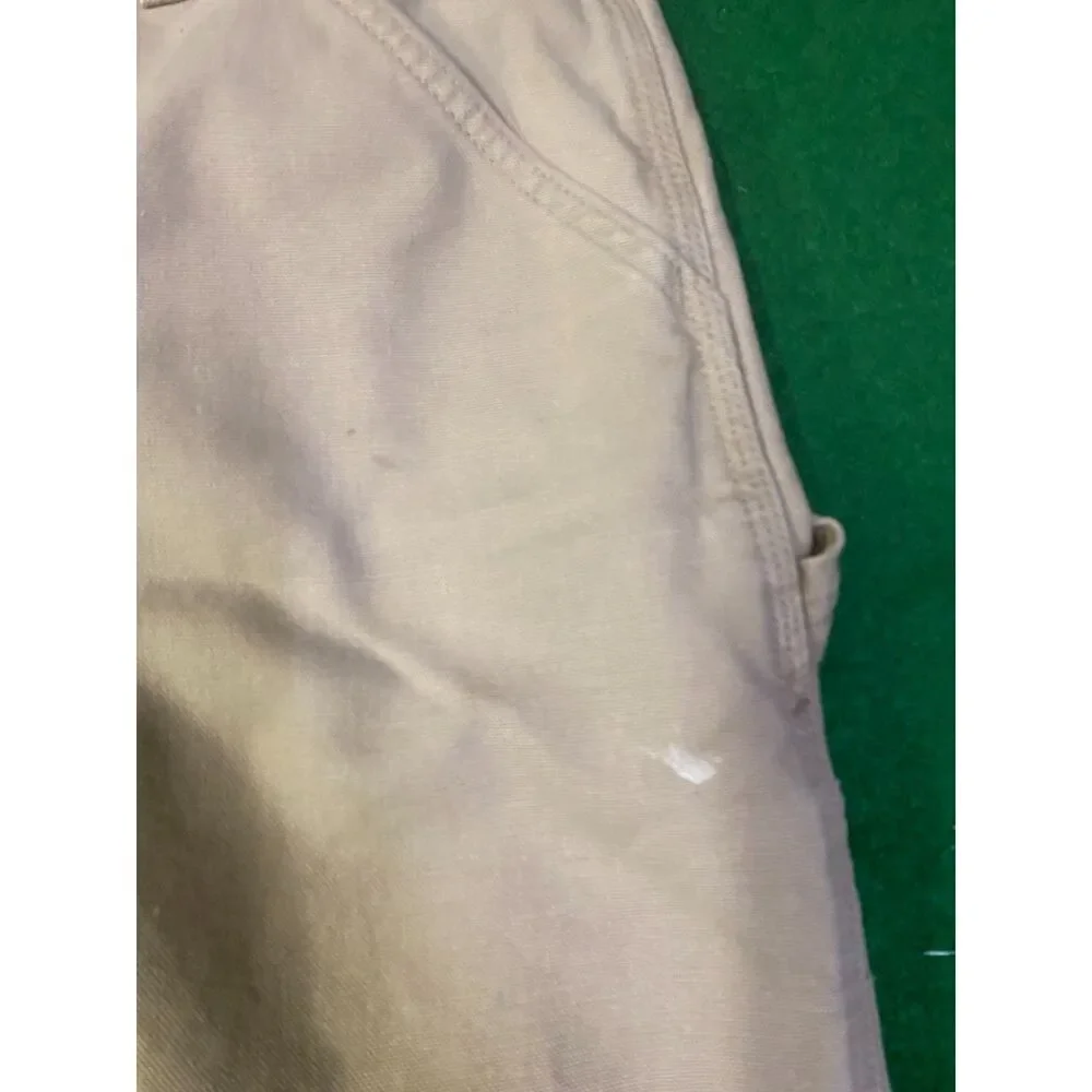 Carhartt Carpenter jeans pants relaxed fit tan size 33